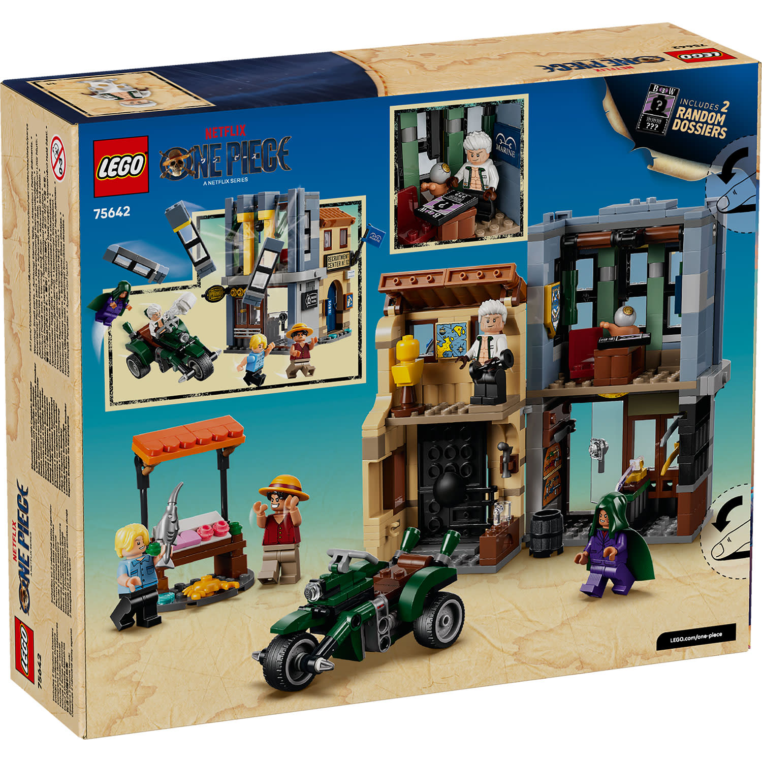 Κάνε κλικ για να δεις την εικόνα 6 του LEGO One Piece Showdown With Captain Smoker 75642