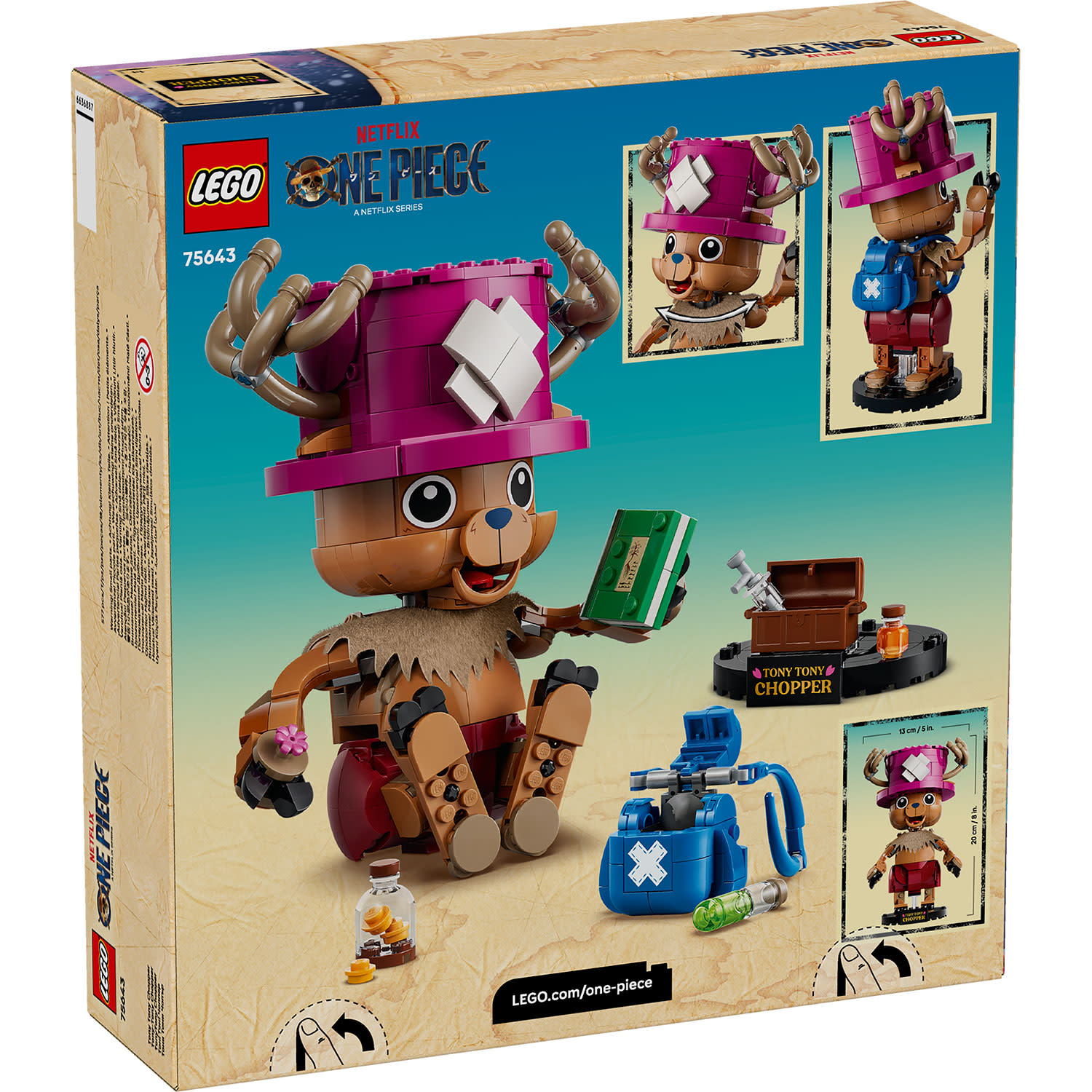 Κάνε κλικ για να δεις την εικόνα 6 του LEGO One Piece Tony Tony Chopper 75643