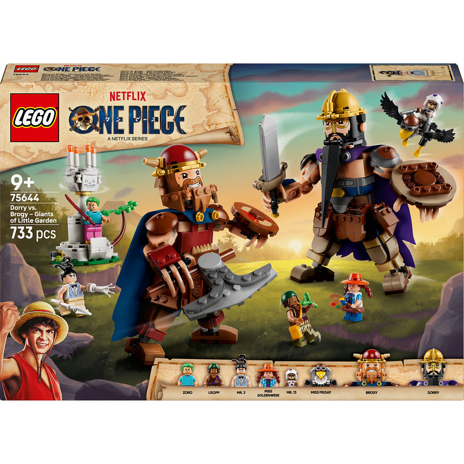 LEGO One Piece Dorry Vs. Brogy 75644