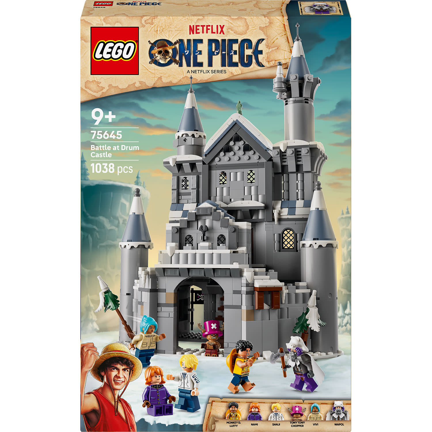 LEGO One Piece Battle At Drum Castle 75645