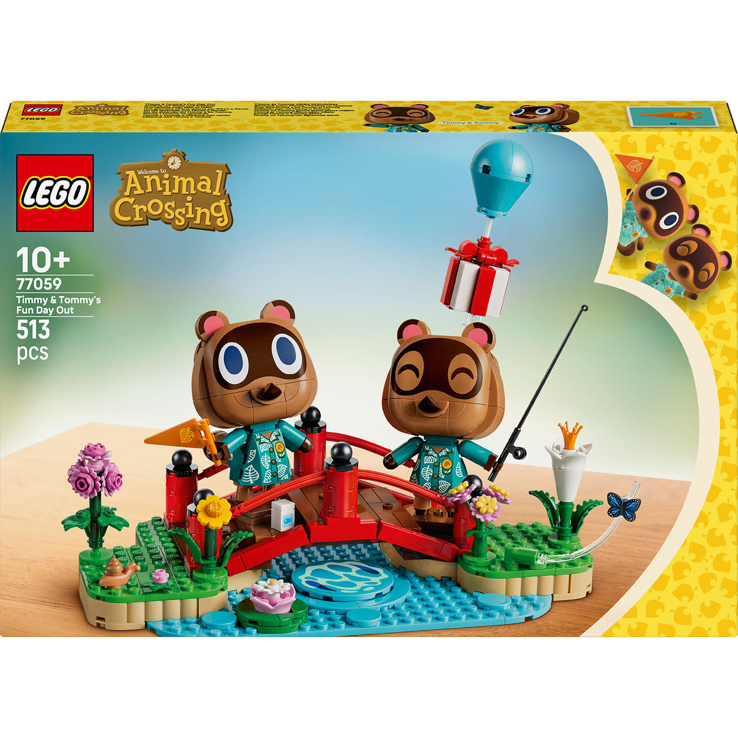 LEGO Animal Crossing Timmy & Tommy's Fun Day Out 77059