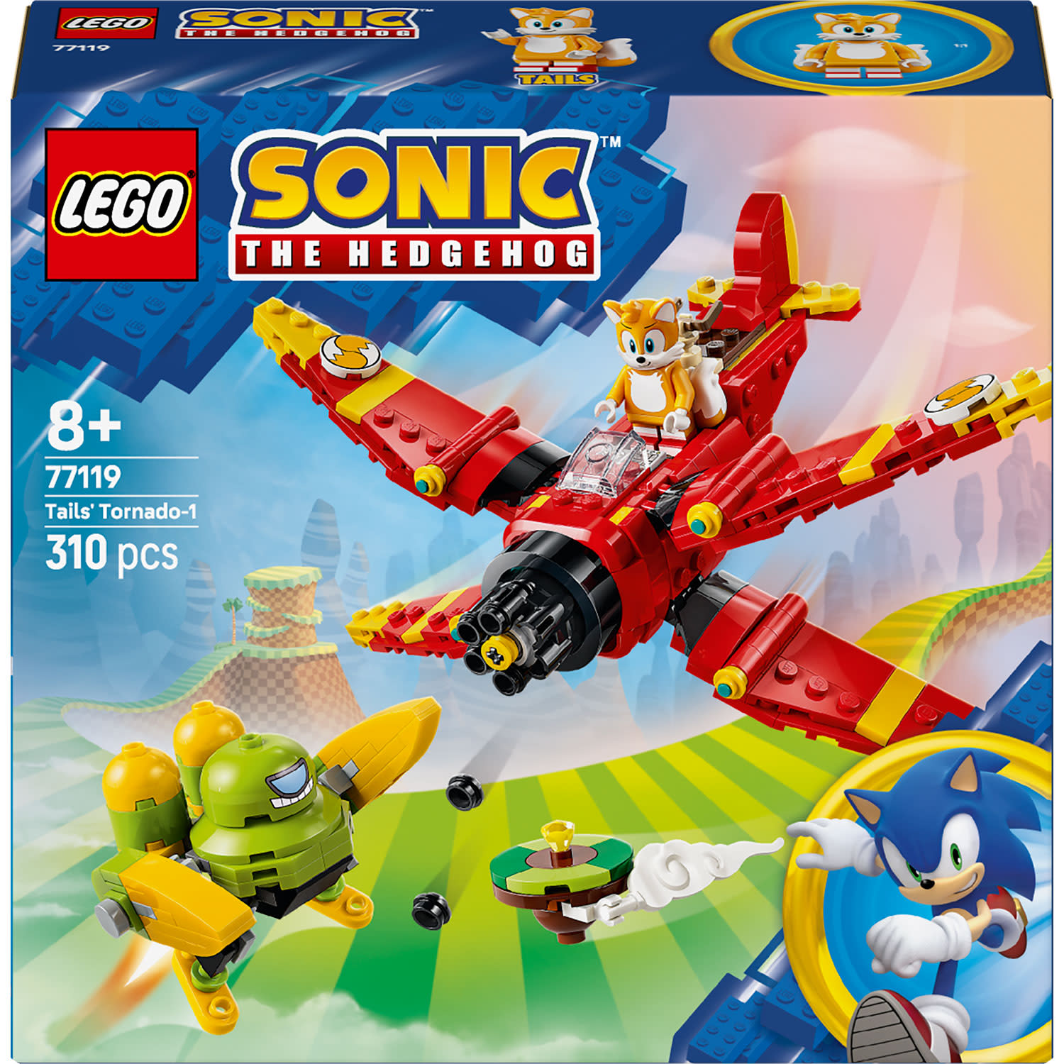 LEGO Sonic Tails' Tornado-1 77119