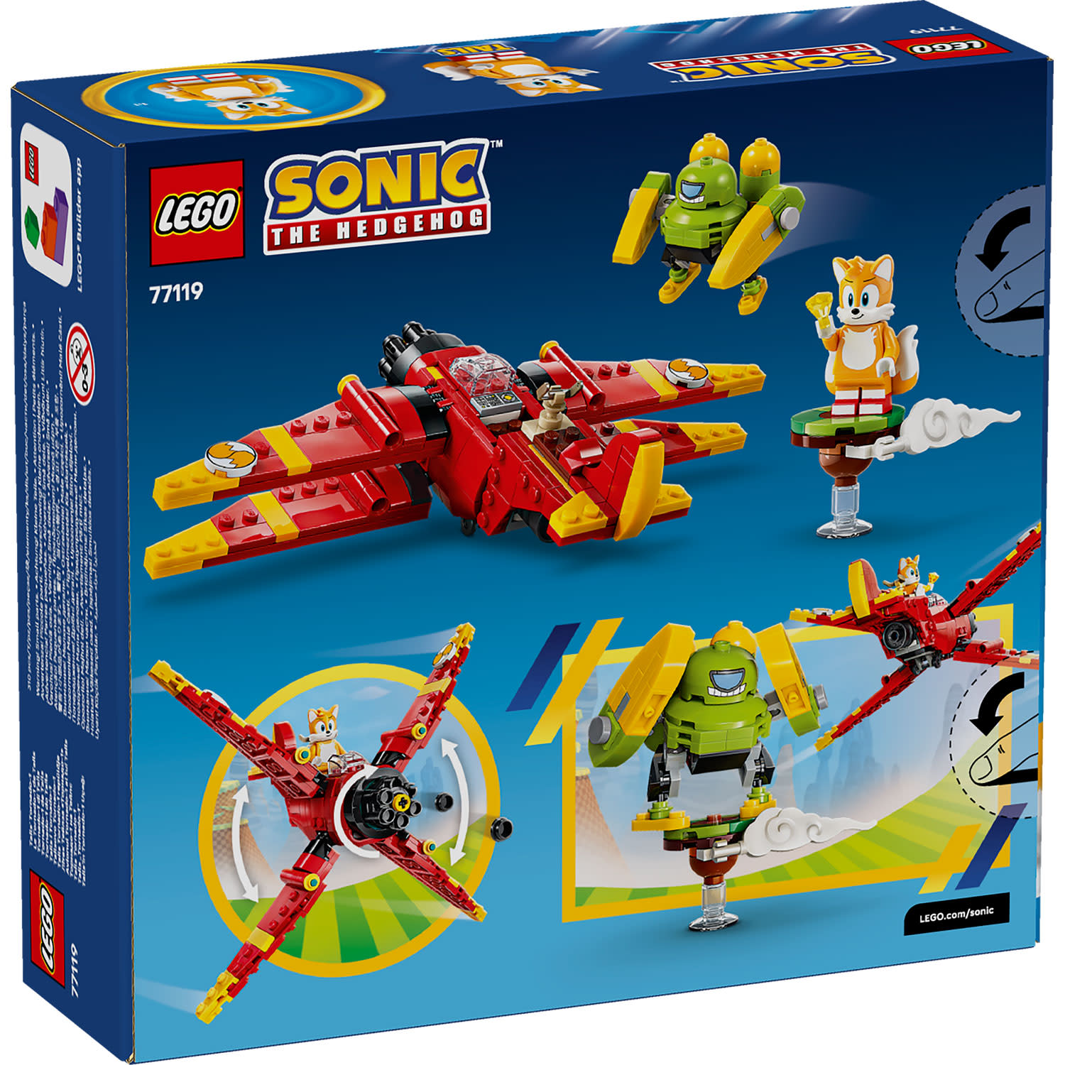 Κάνε κλικ για να δεις την εικόνα 6 του LEGO Sonic Tails' Tornado-1 77119