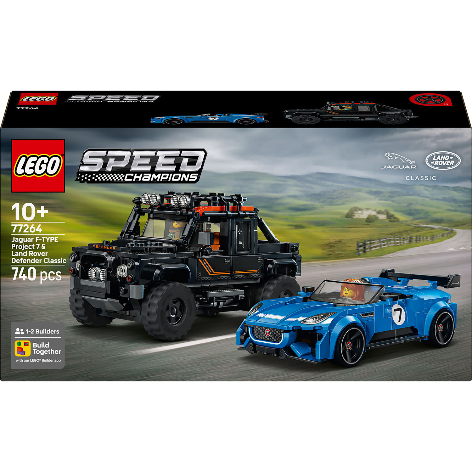 LEGO Speed Champions Jaguar Project 7 & Land Rover 77264