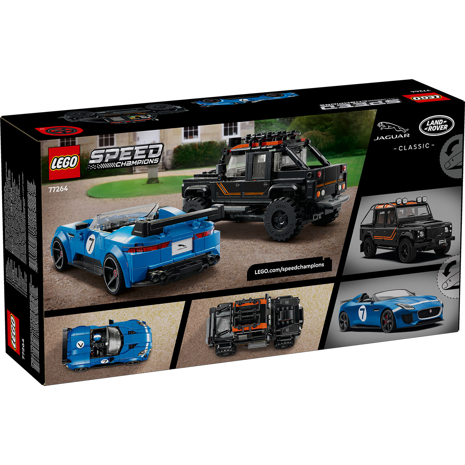 Εικόνα 6 του LEGO Speed Champions Jaguar Project 7 & Land Rover 77264