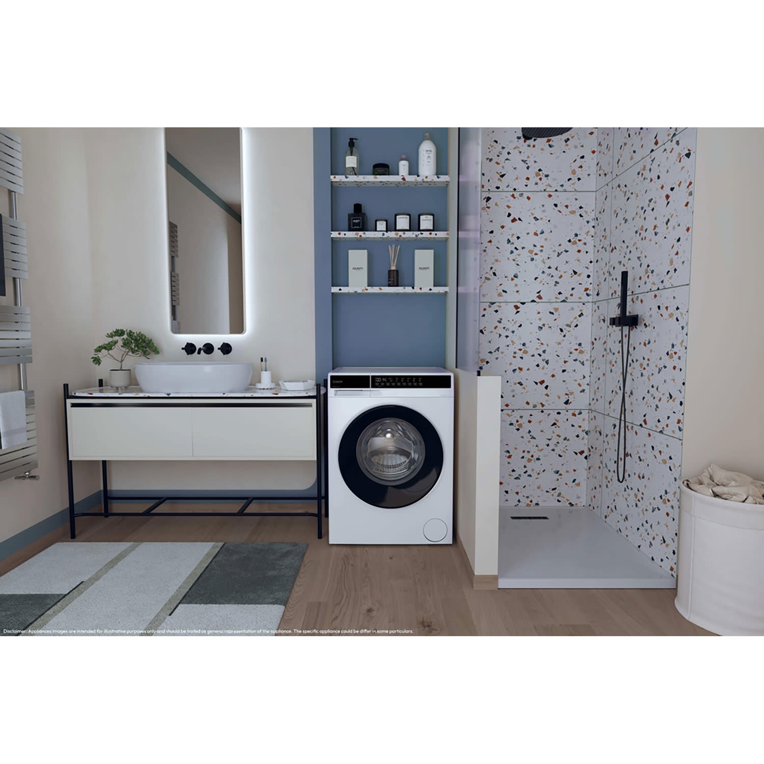 Κάνε κλικ για να δεις την εικόνα 6 του Candy EY 210B8-S Πλυντήριο Ρούχων 10,00 kg