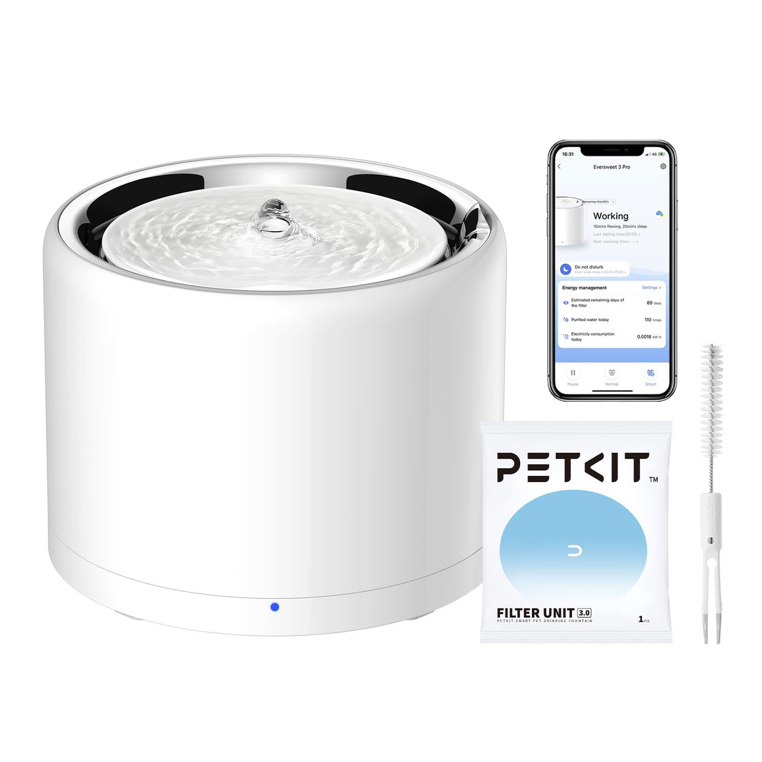 Εικόνα 1 του Petkit Pet Fountain Eversweet Pro Wirel.