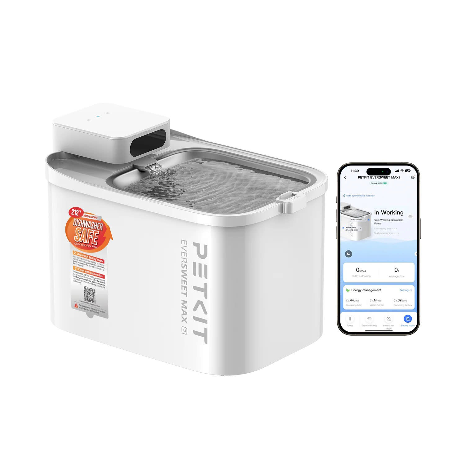 Petkit Pet Fountain Eversweet Max 2