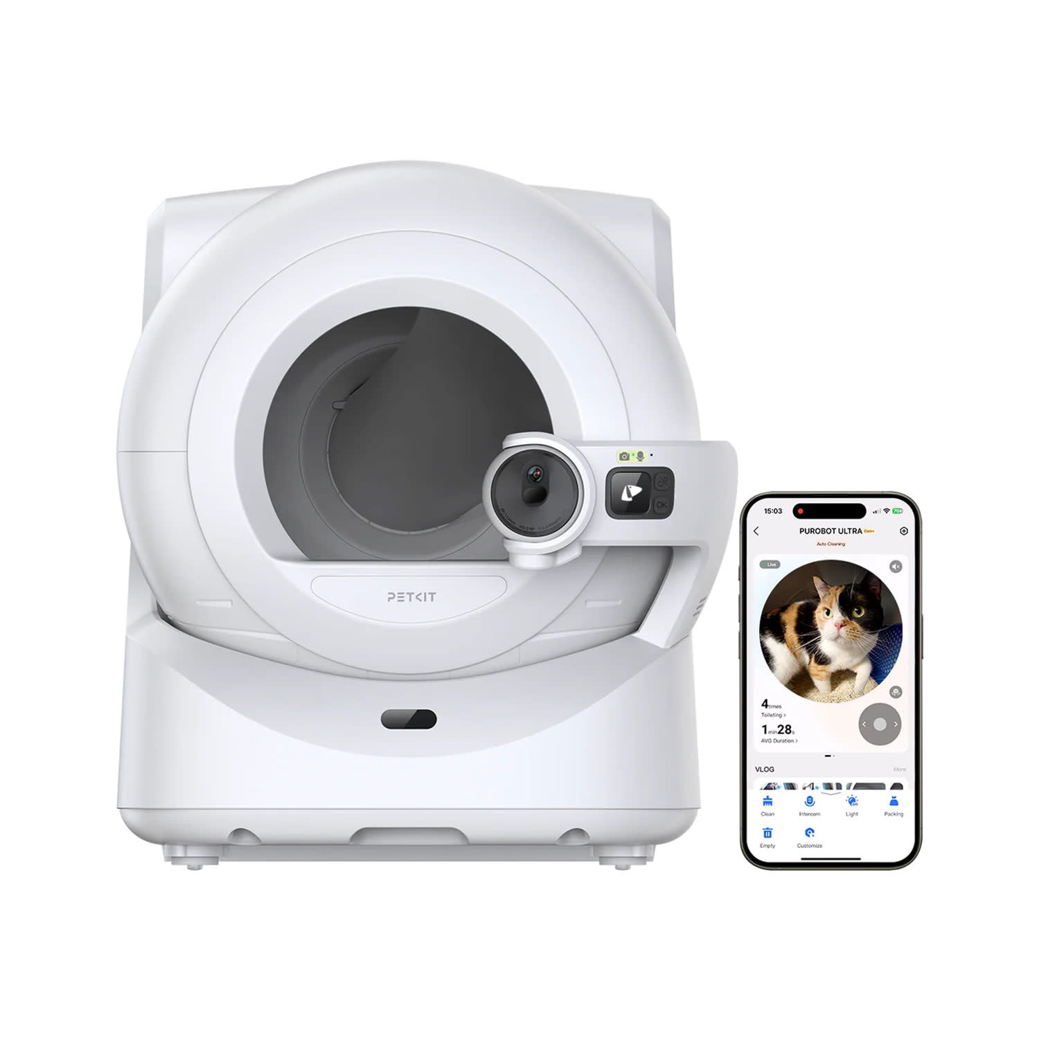 Κάνε κλικ για να δεις την εικόνα 1 του Petkit Pet Toilet Ultra