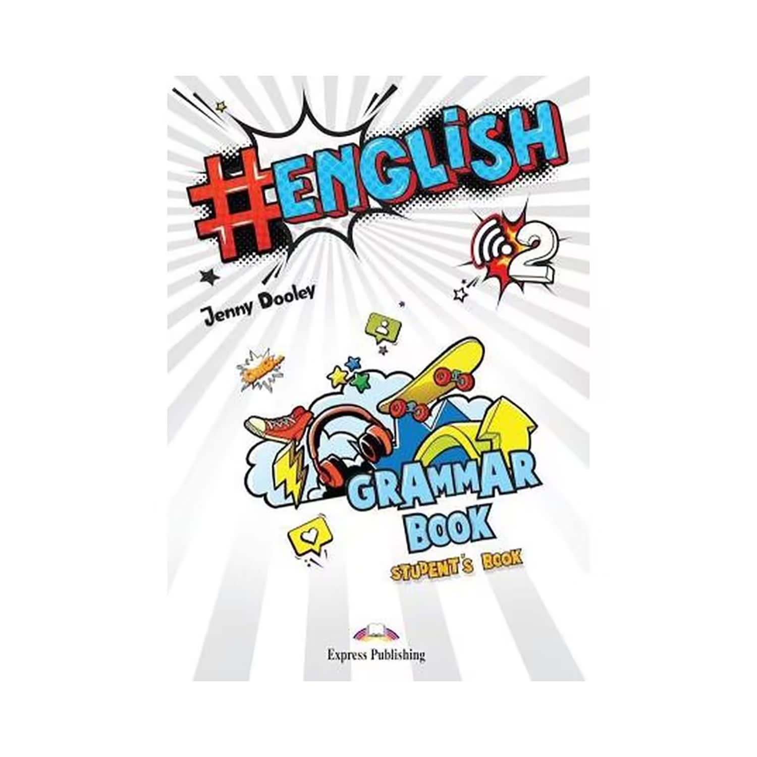 Express Publishing Hashtag #English 2 Grammar Book International Edition (+ Digibook)