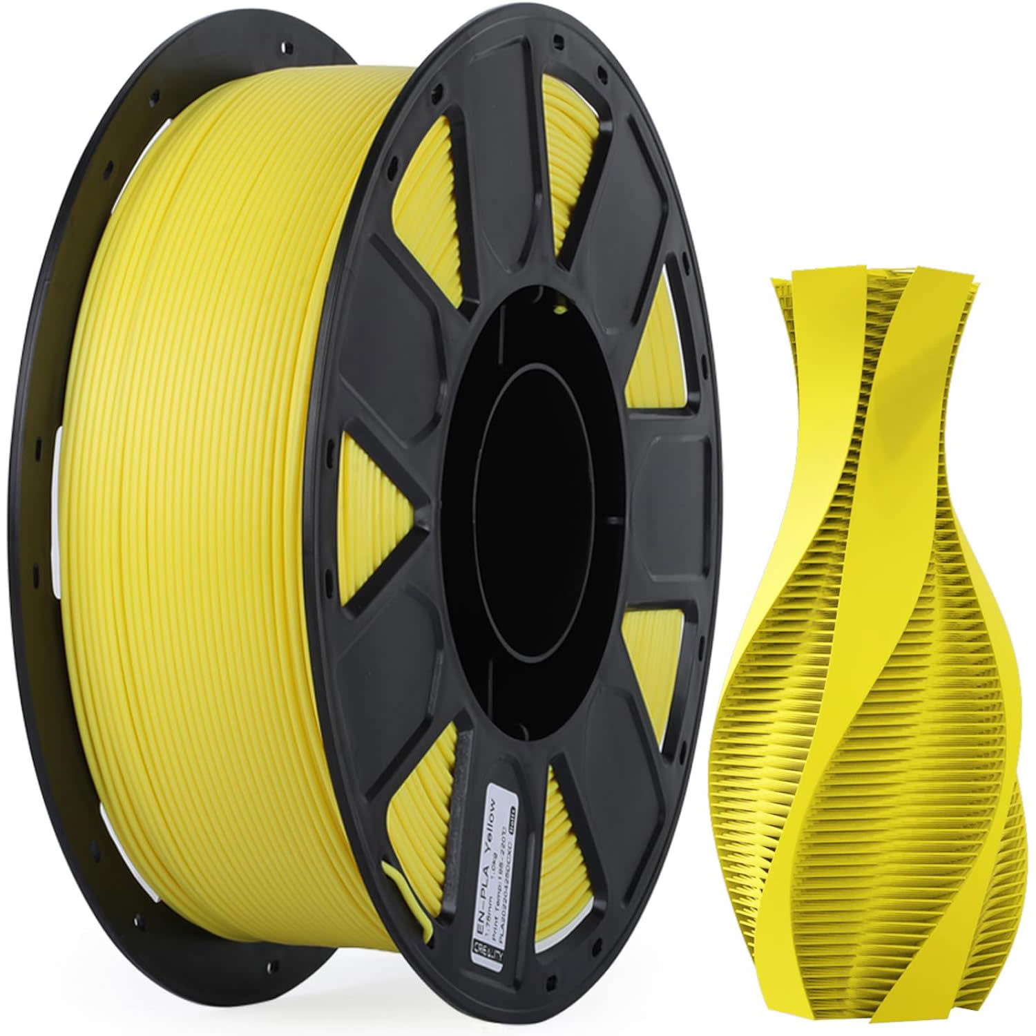 Κάνε κλικ για να δεις την εικόνα 2 του Creality EN-PLA 3D Filament Κίτρινο 1,75 mm