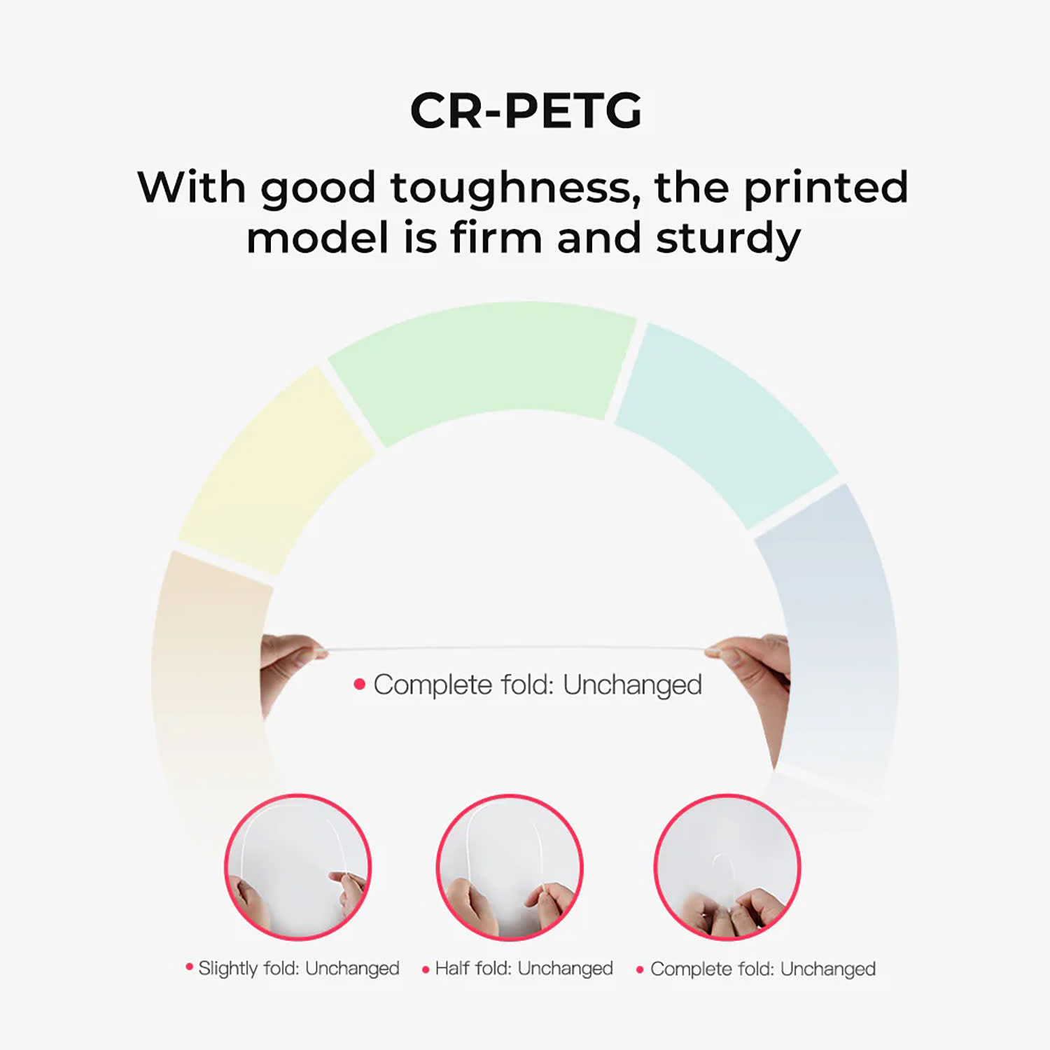 Κάνε κλικ για να δεις την εικόνα 5 του Creality 3D Filament CR-PETG 1,75mm Μώβ