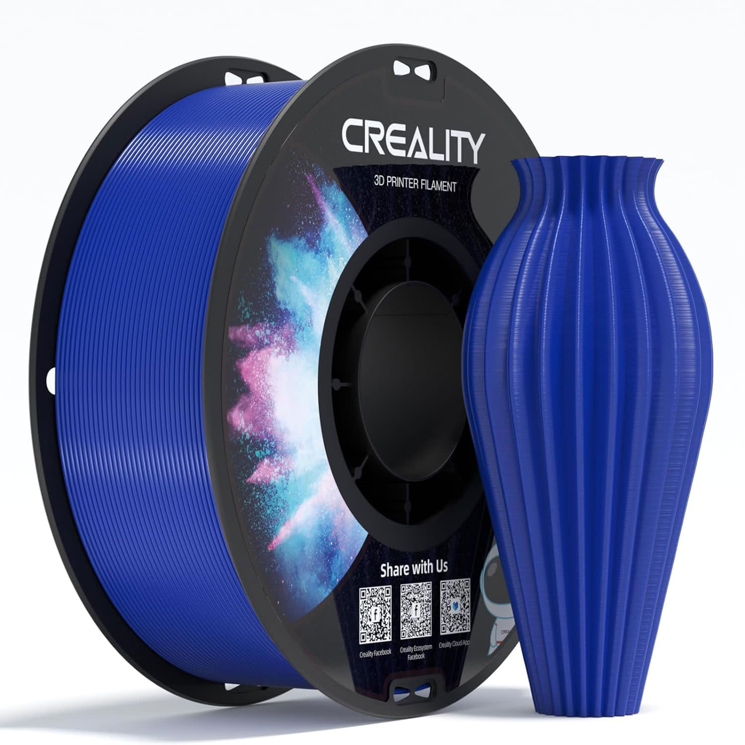 Κάνε κλικ για να δεις την εικόνα 2 του Creality 3D Filament CR-PETG 1,75mm Μπλέ