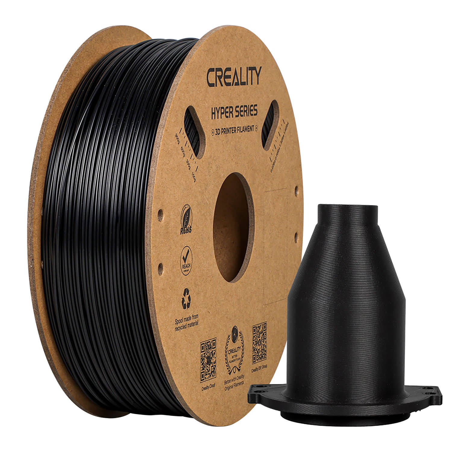 Εικόνα 1 του Creality Hyper-ABS 3D Filament Μαύρο 1,75mm