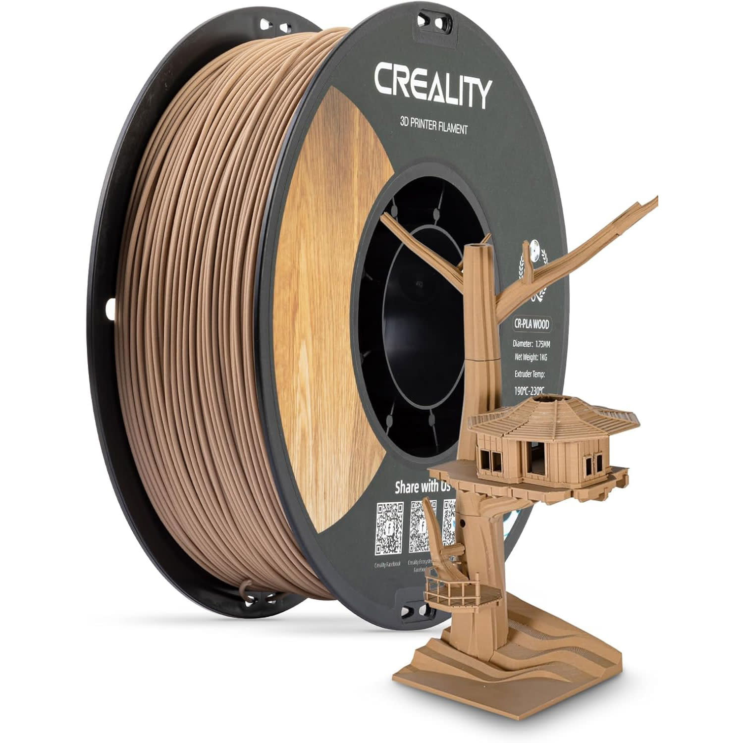 Creality CR-Wood 3D Filament  1,75 mm
