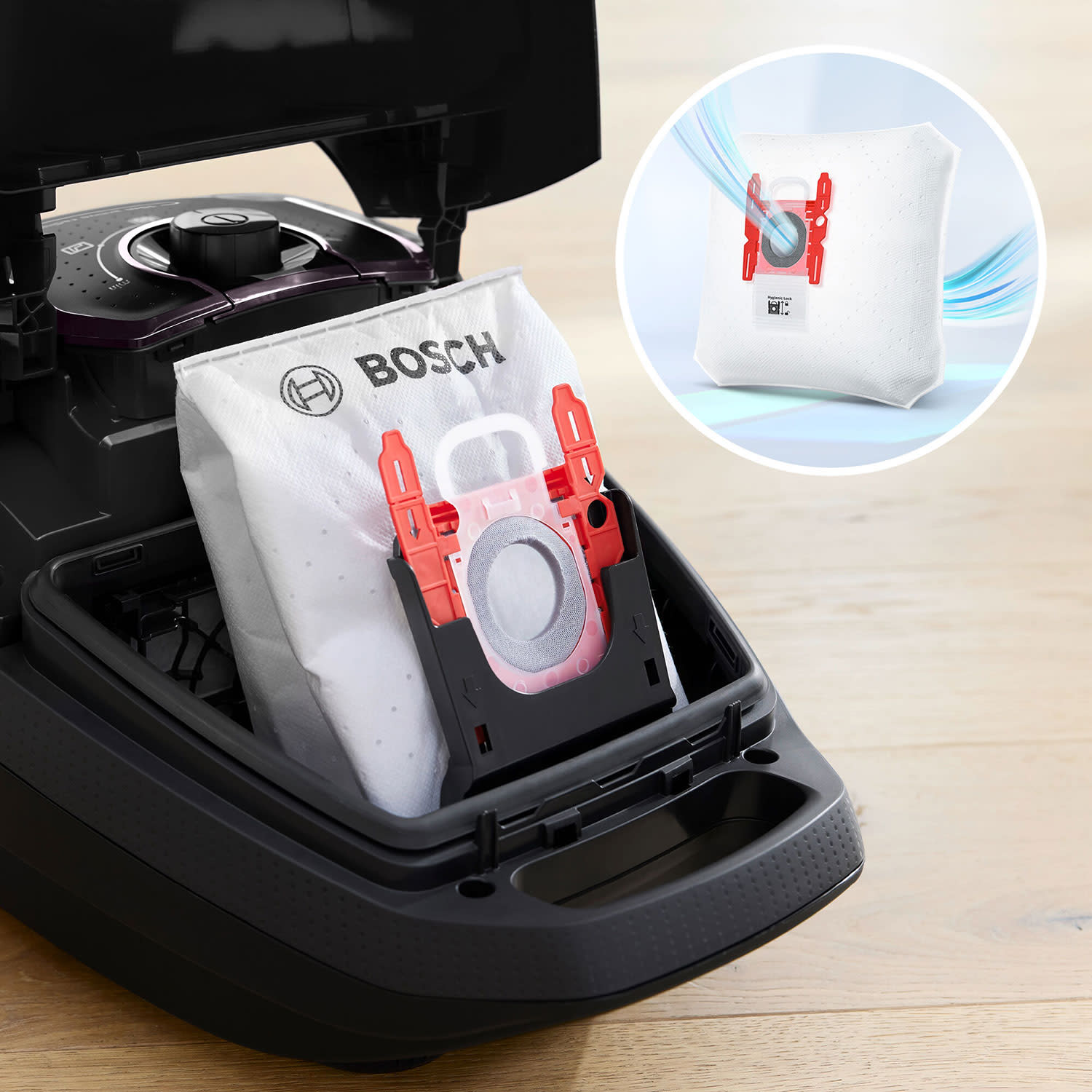 Κάνε κλικ για να δεις την εικόνα 5 του Bosch Σκούπα Με Σακούλα BGL8BA3L Series 8 Led