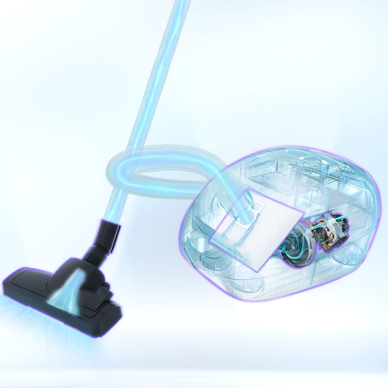 Κάνε κλικ για να δεις την εικόνα 10 του Bosch Σκούπα Με Σακούλα BGL6BA3L Series 6 Led
