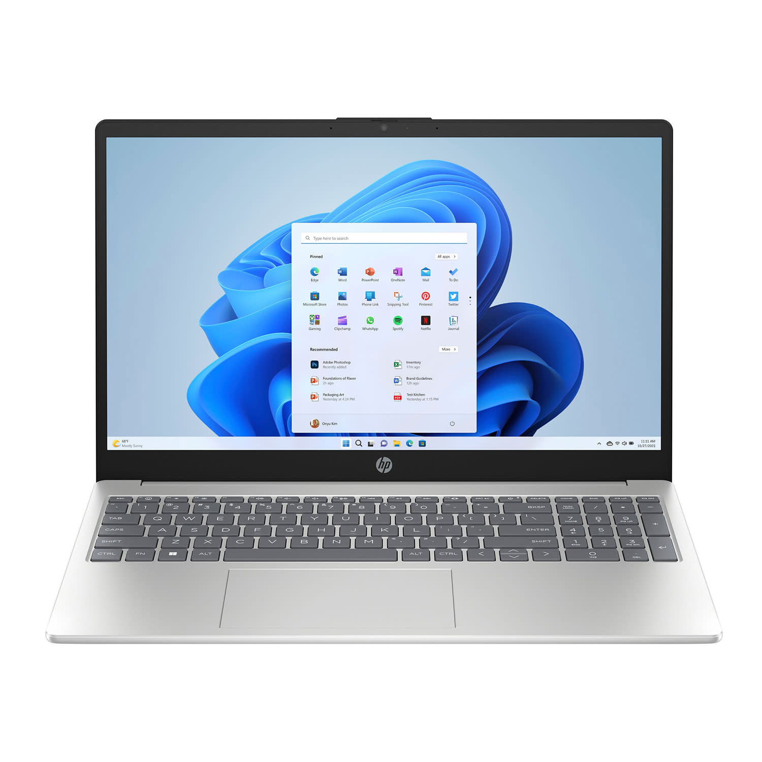 HP 15 -fd1000nvx Laptop 15.6" IPS (Core 5 120U/16 GB/512 GB/Intel Graphics/Windows 11 Home)