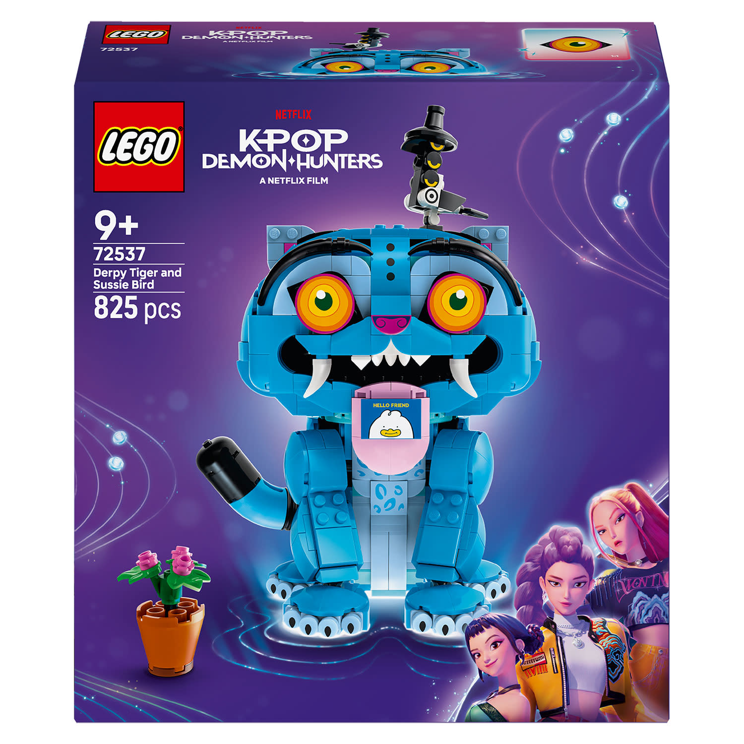 LEGO KPop Demon Hunters Derpy Tiger and Sussie Bird 72537