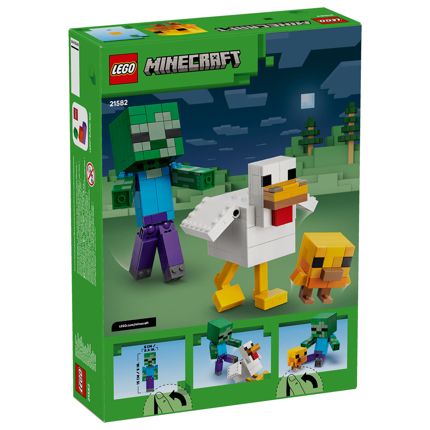 Κάνε κλικ για να δεις την εικόνα 5 του LEGO Minecraft® Αναβάτης Κοτόπουλου 21582
