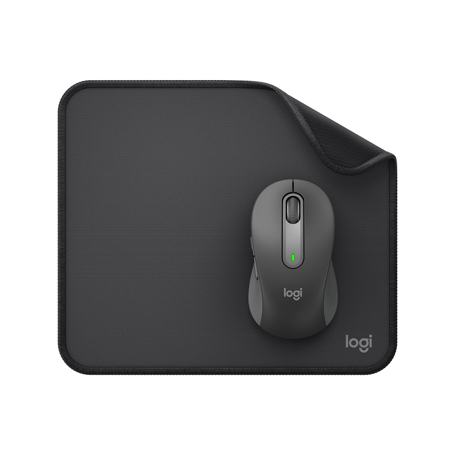 Κάνε κλικ για να δεις την εικόνα 2 του Logitech Ποντίκι M650 Large Graphite Wireless + Mousepad