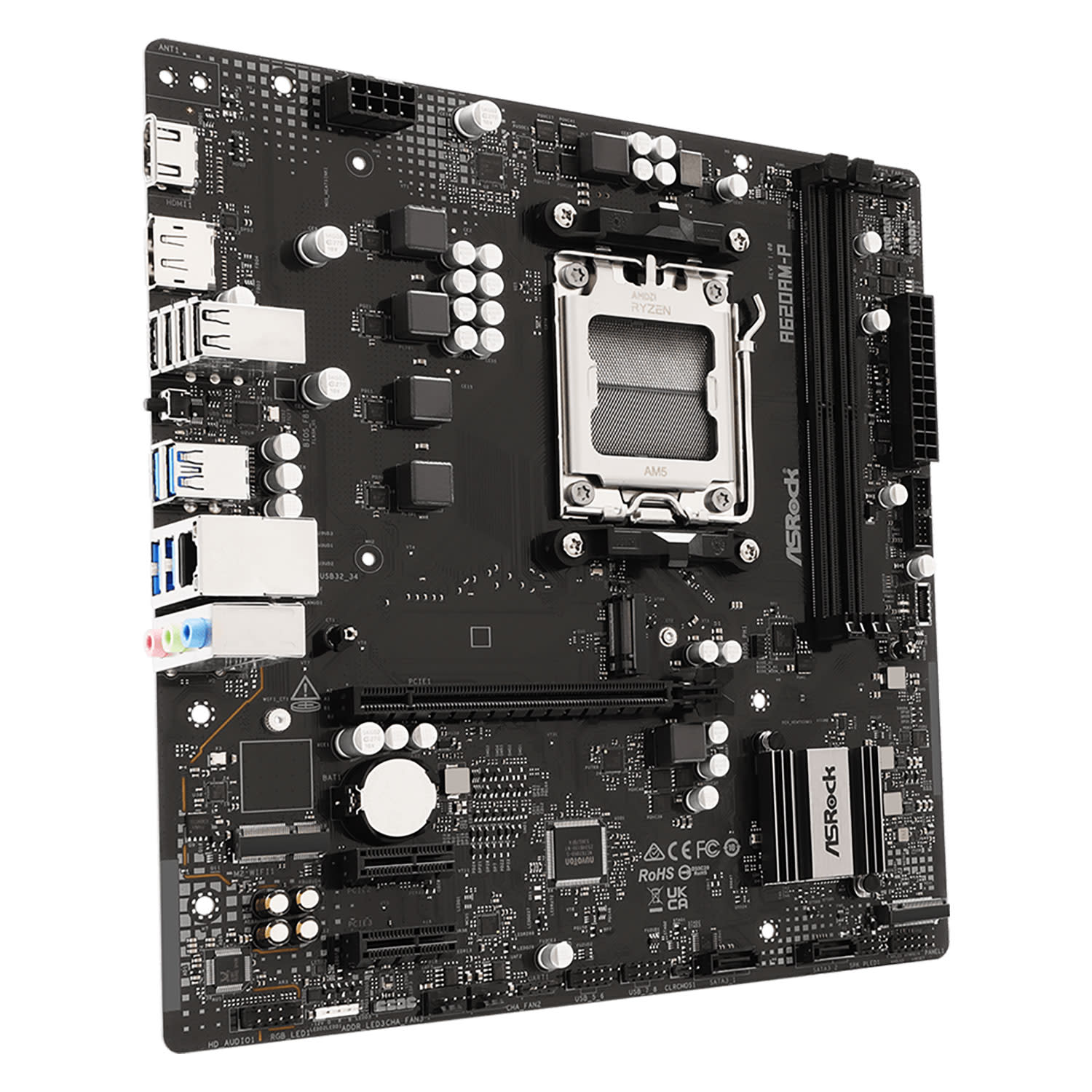 Εικόνα 3 του Asrock Motherboard A620AM-P (A620/AM5/DDR5)