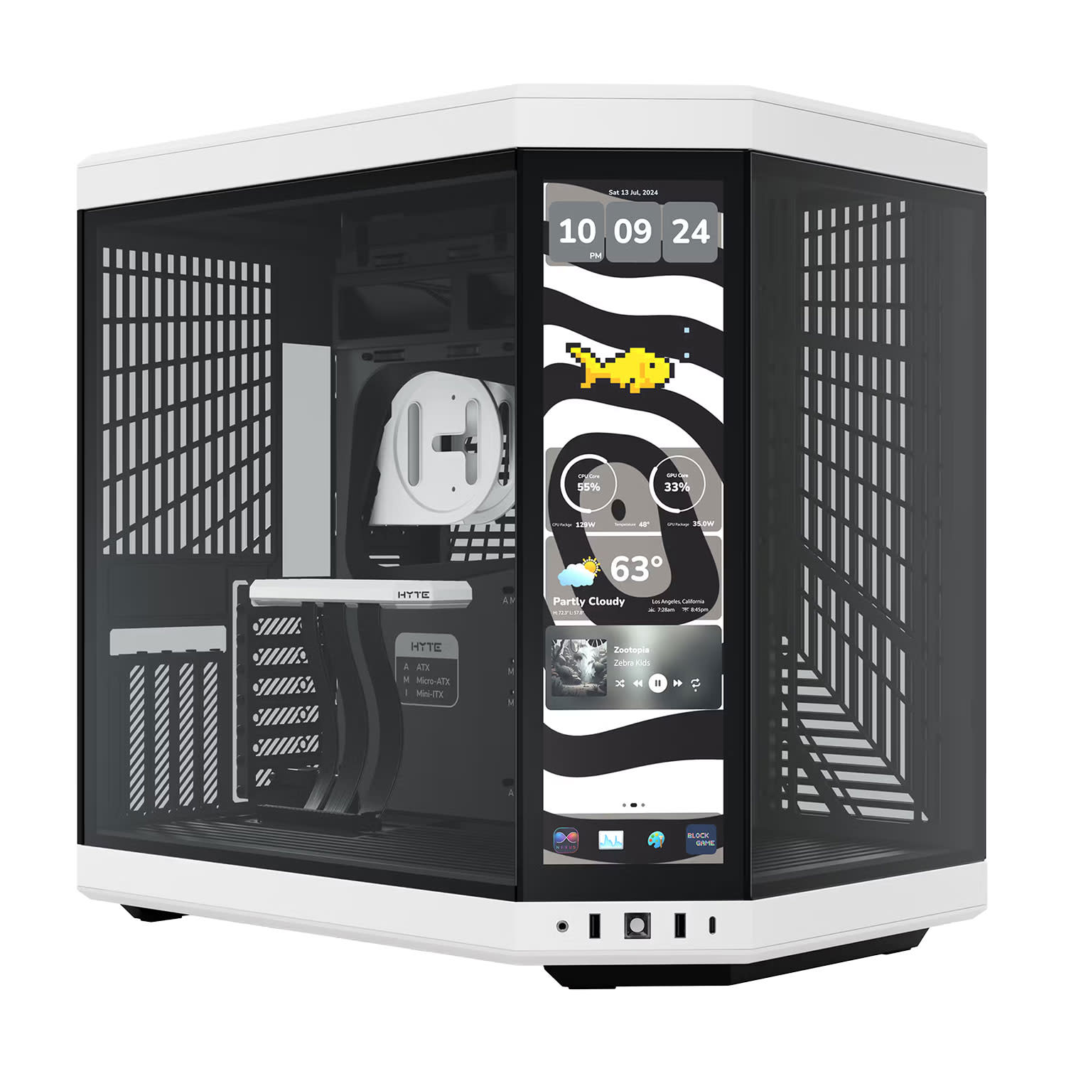 Case HYTE Y70 Touch Infinite Panda