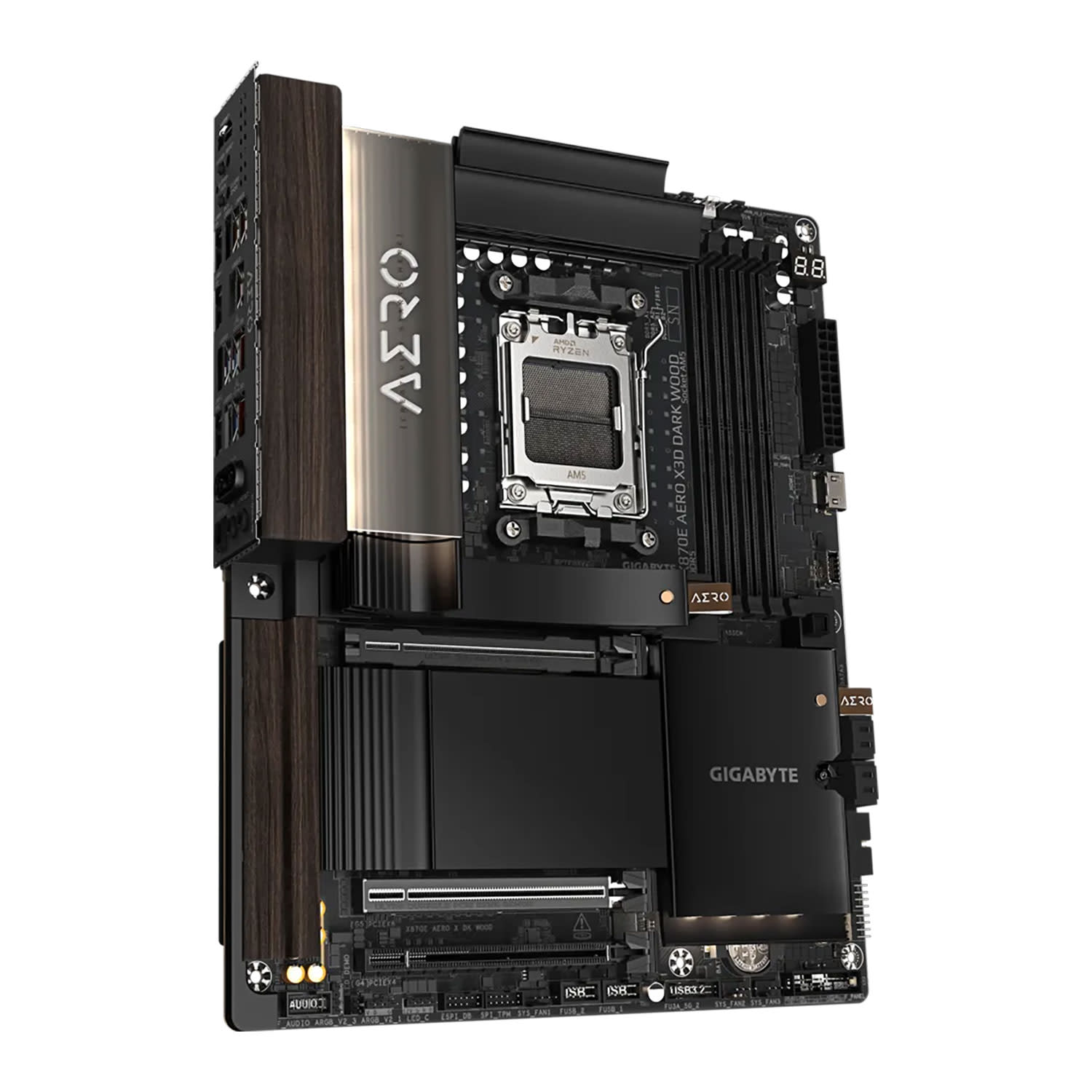 Κάνε κλικ για να δεις την εικόνα 3 του Gigabyte Motherboard X870E AERO X DK WOOD (X870E/AM5/DDR5)