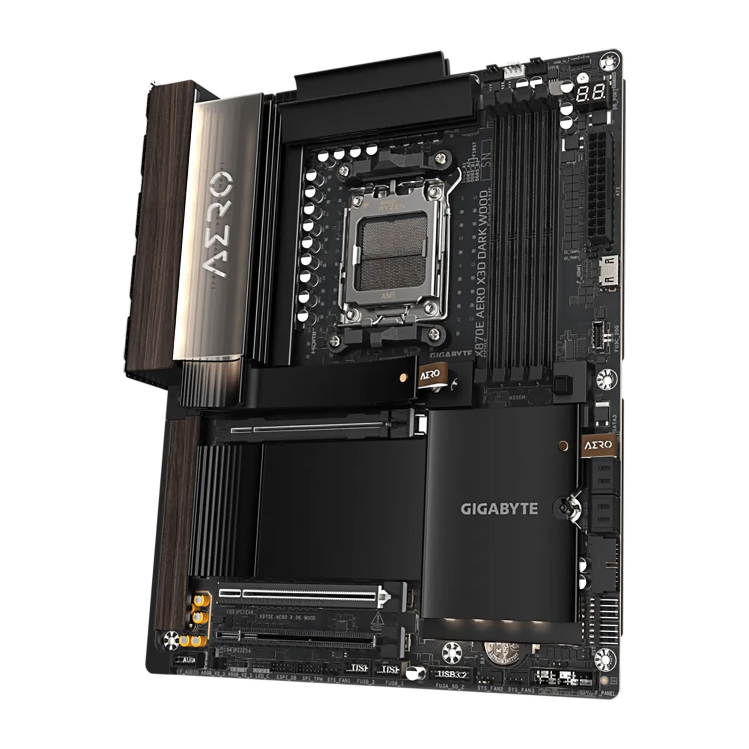 Κάνε κλικ για να δεις την εικόνα 4 του Gigabyte Motherboard X870E AERO X DK WOOD (X870E/AM5/DDR5)
