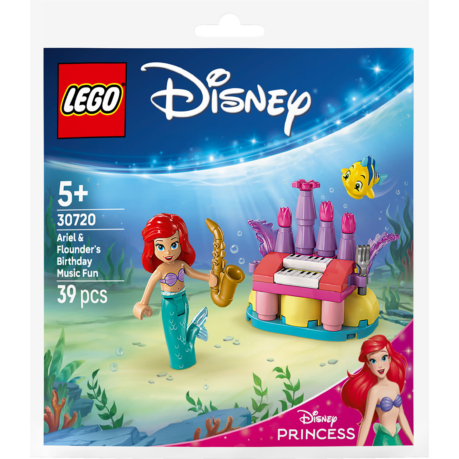 LEGO Minifigures Ariel & Flounder's Birthday Music Fun 30720