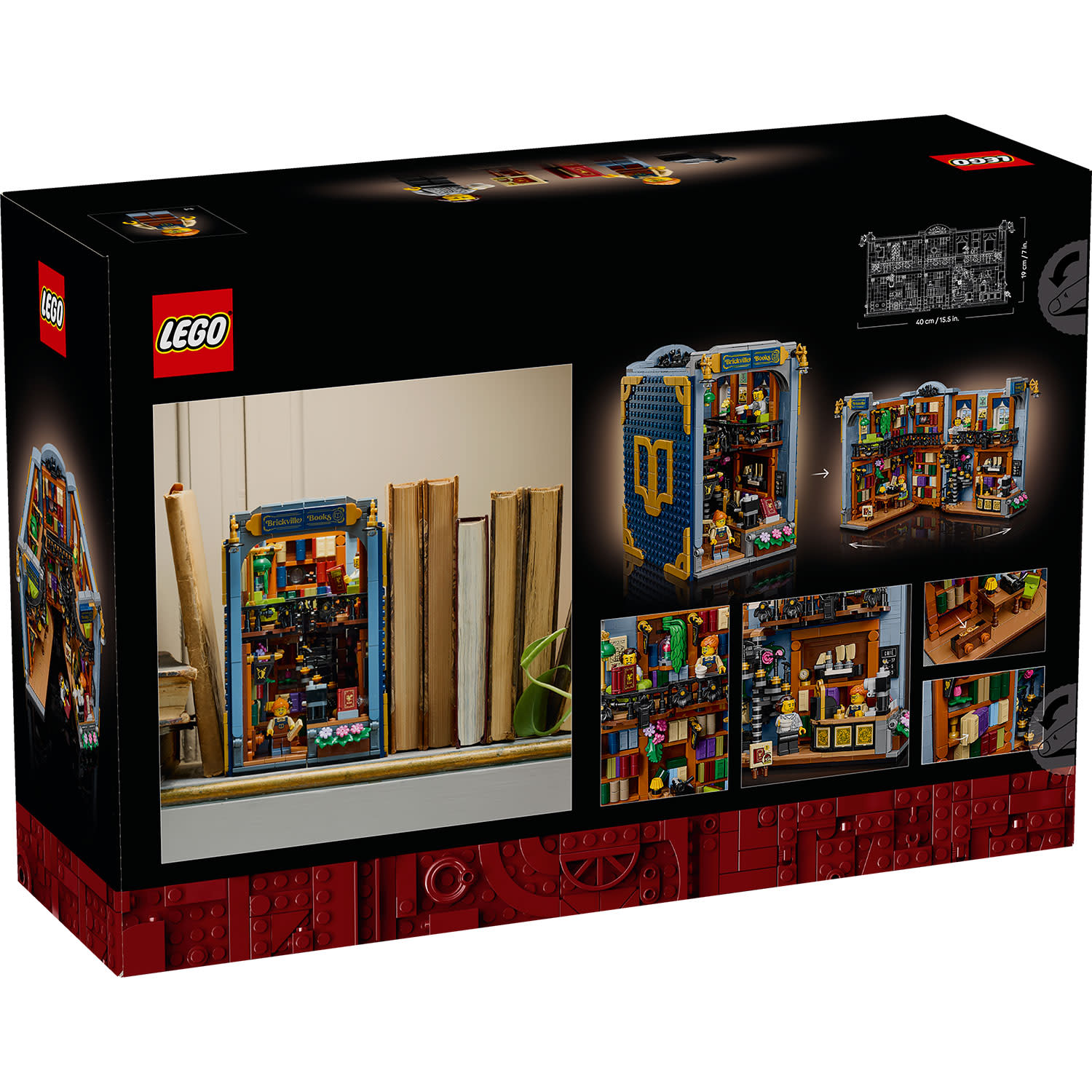 Κάνε κλικ για να δεις την εικόνα 6 του LEGO Icons Βιβλιοστάτης Βιβλιοπωλείο 11379