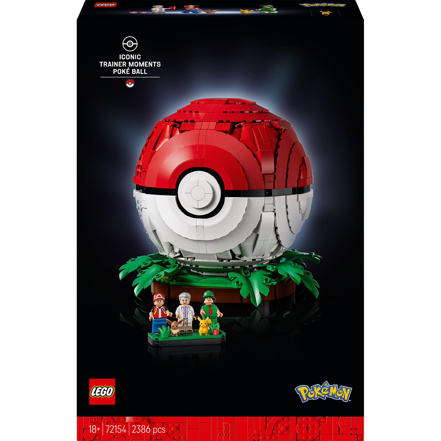 LEGO Pokémon Iconic Trainer Moments 72154