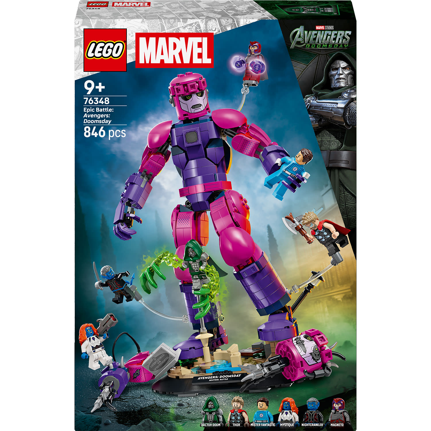 LEGO Super Heroes Επική Μάχη Avengers Doomsday 76348