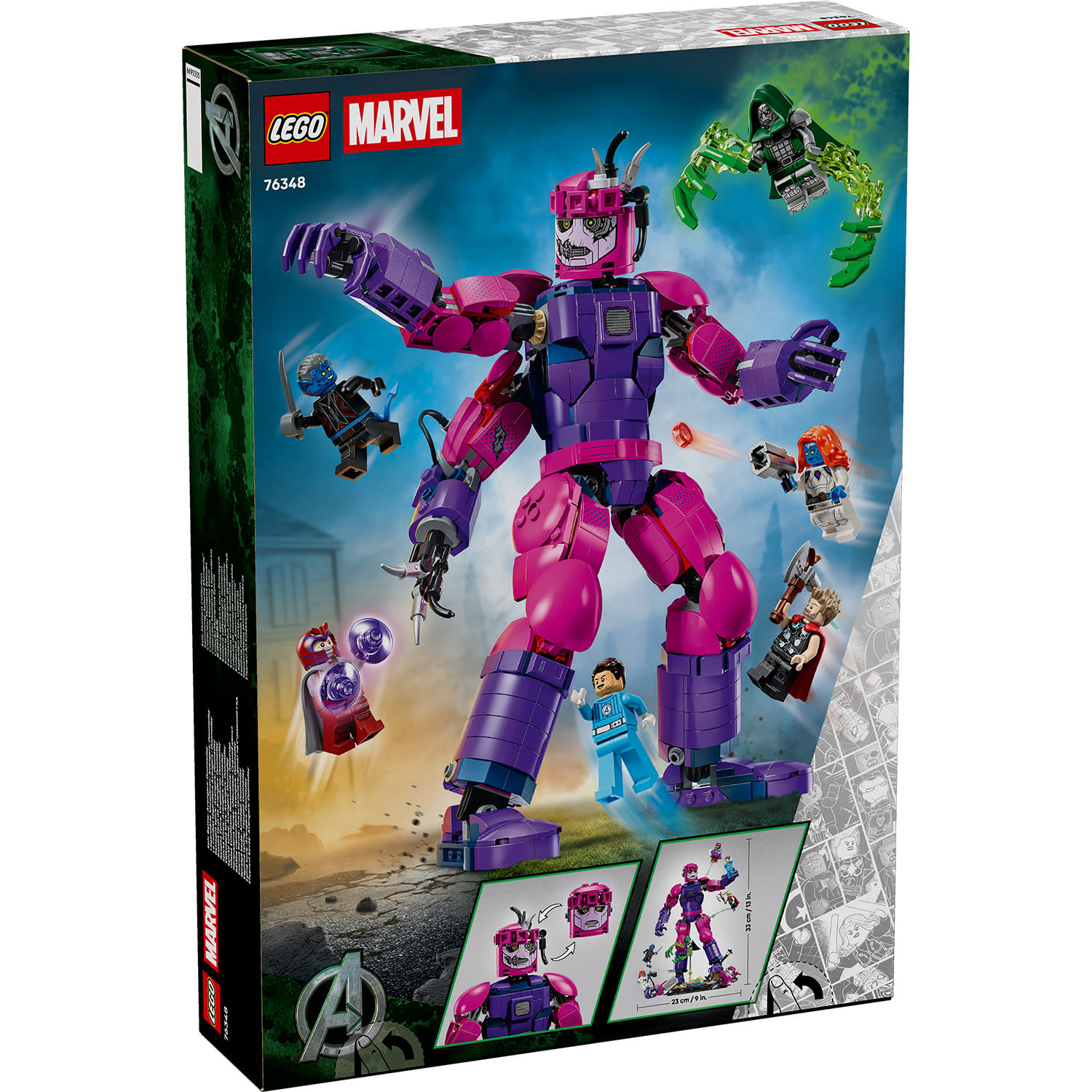 Κάνε κλικ για να δεις την εικόνα 5 του LEGO Super Heroes Επική Μάχη Avengers Doomsday 76348