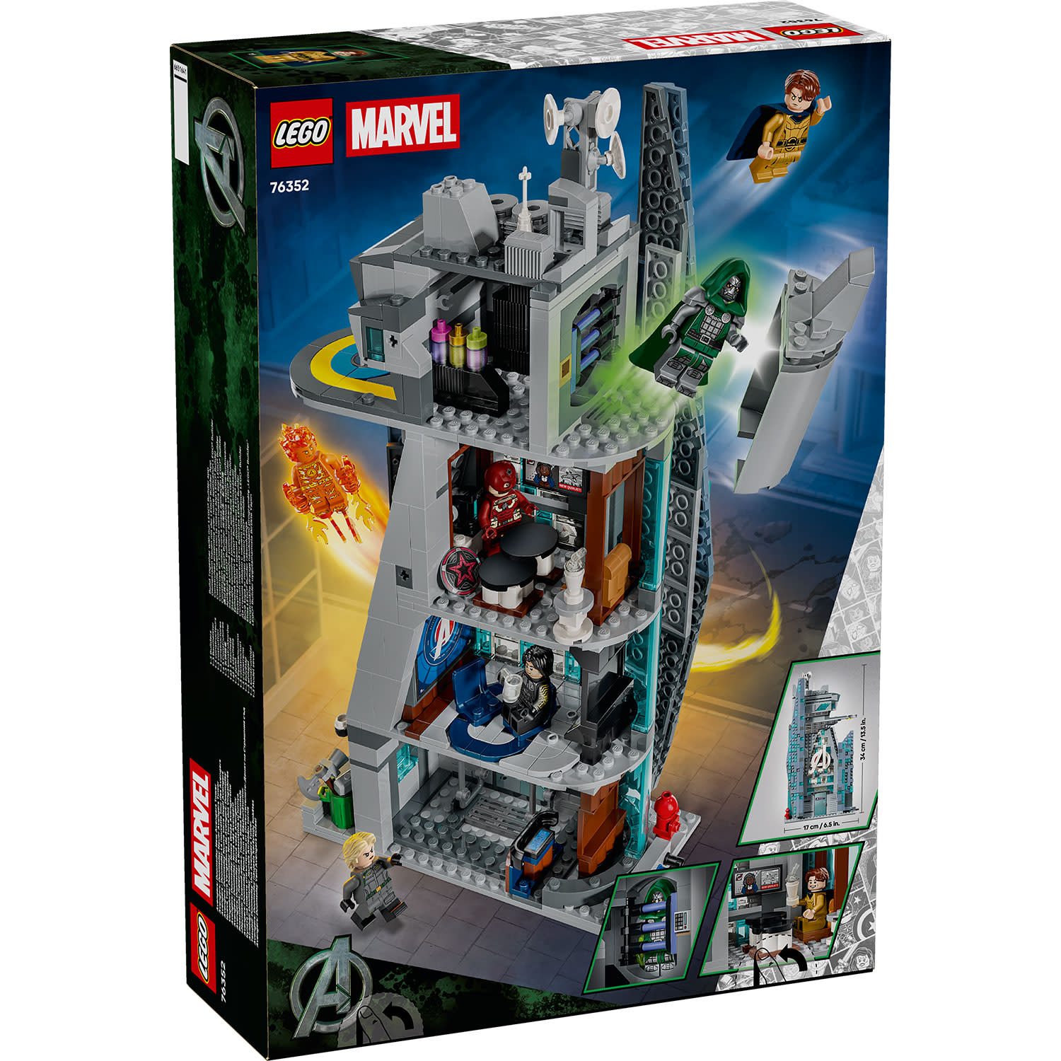 Κάνε κλικ για να δεις την εικόνα 5 του LEGO Super Heroes Πύργος New Avengers 76352
