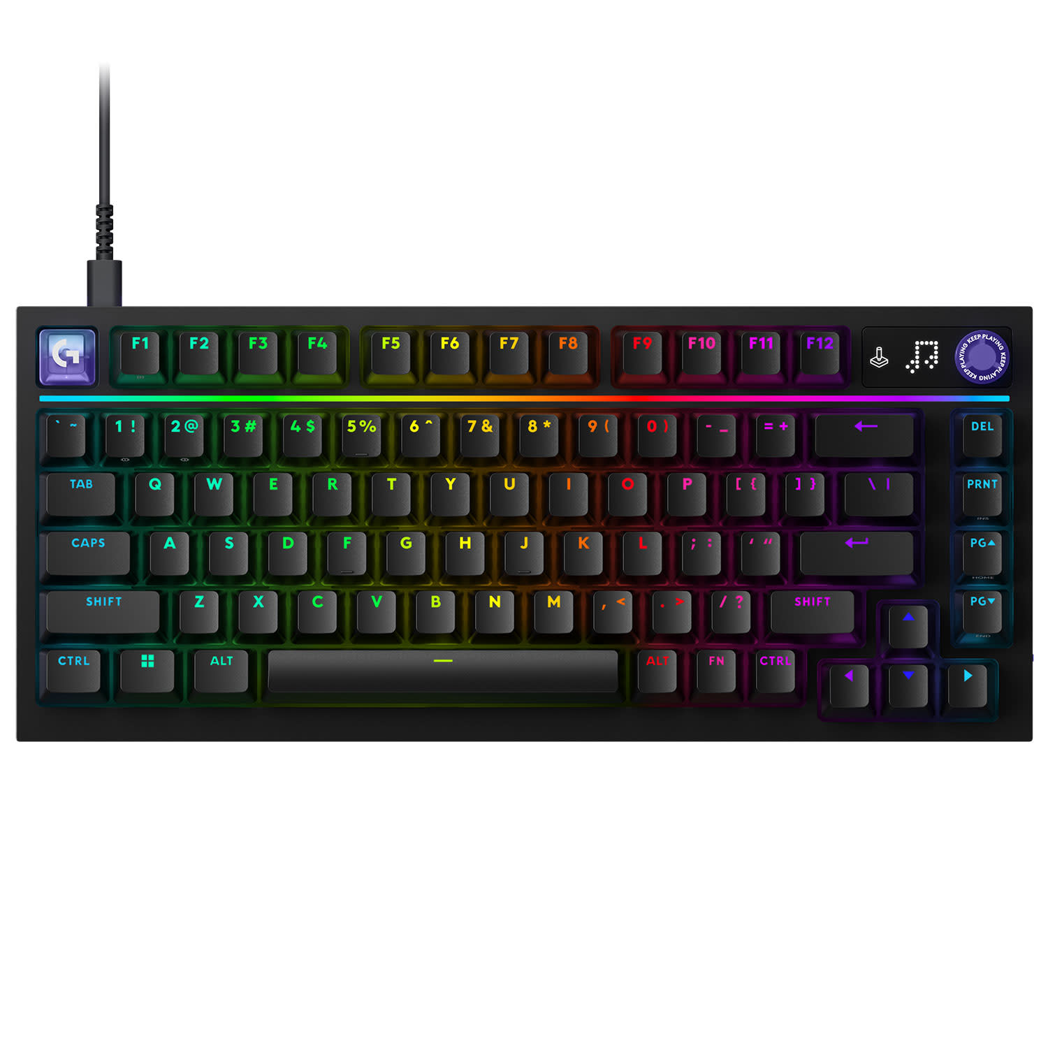 Logitech G Πληκτρολόγιο G316 X 75 Black