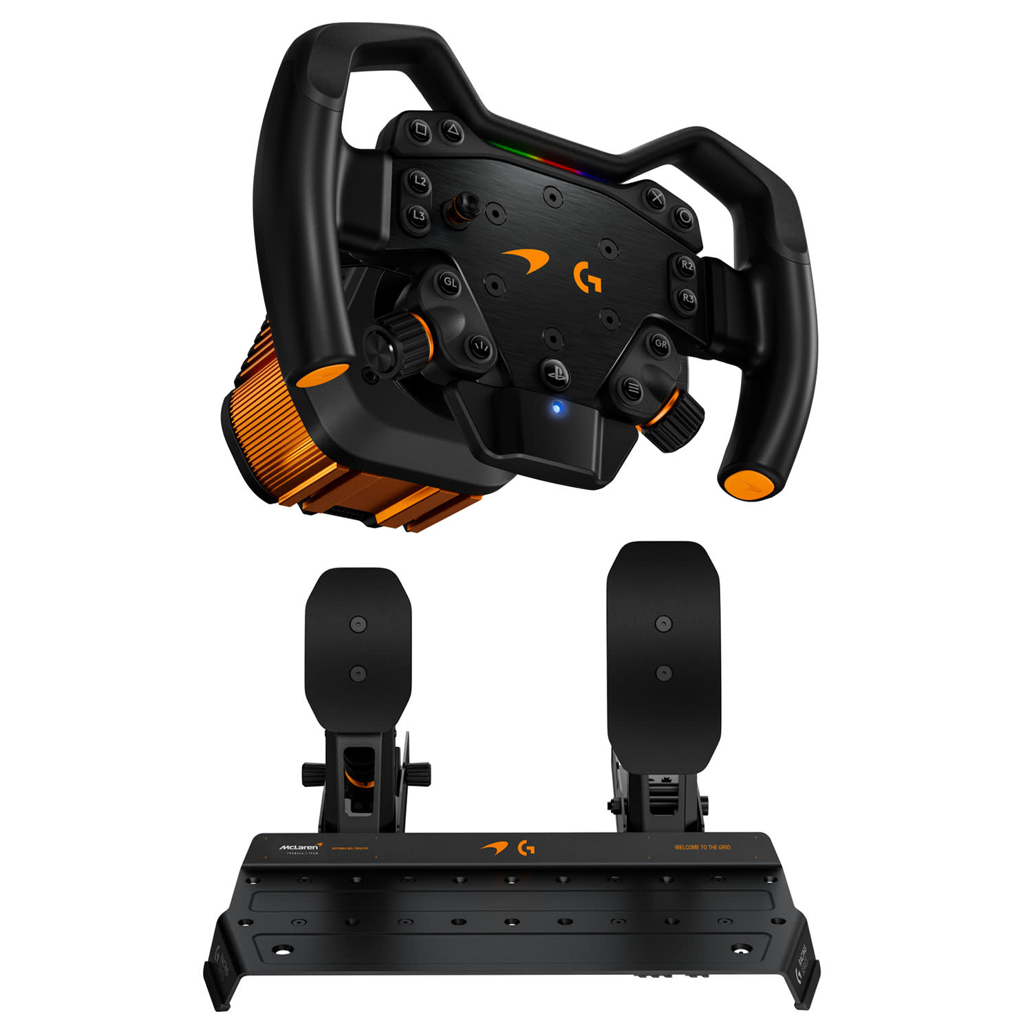 Logitech G RS50 System and Pedals for PS McLaren Racing Edition