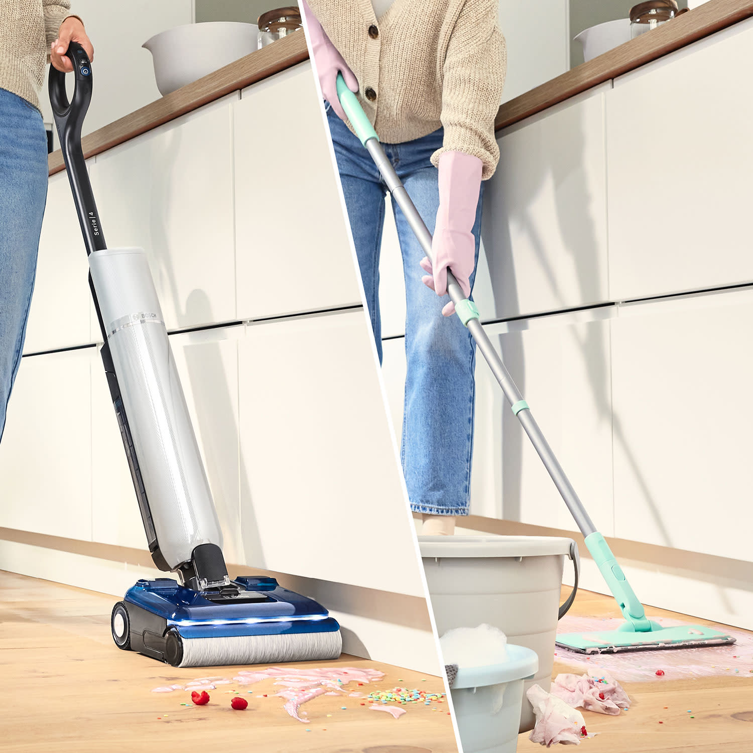 Κάνε κλικ για να δεις την εικόνα 6 του Bosch Σκούπα - Σφουγγαρίστρα Series 4 BHF41WM
