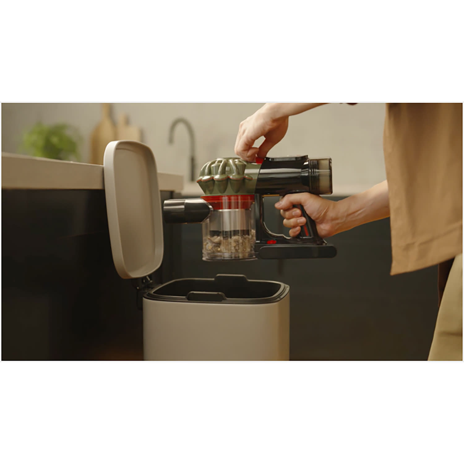 Κάνε κλικ για να δεις την εικόνα 8 του Dyson Σκούπα Stick Επαναφ/μενη V8 Cyclone Army Green/Black