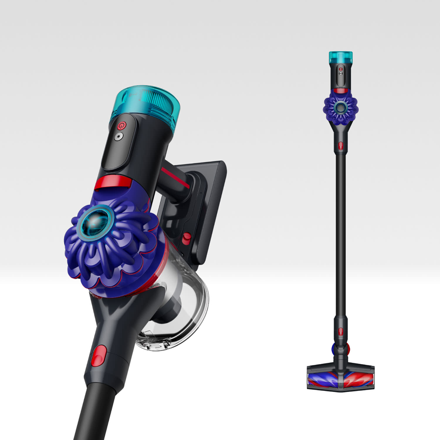 Κάνε κλικ για να δεις την εικόνα 3 του Dyson Σκούπα Stick Επαναφ/μενη V10 Konical Vinca/Black