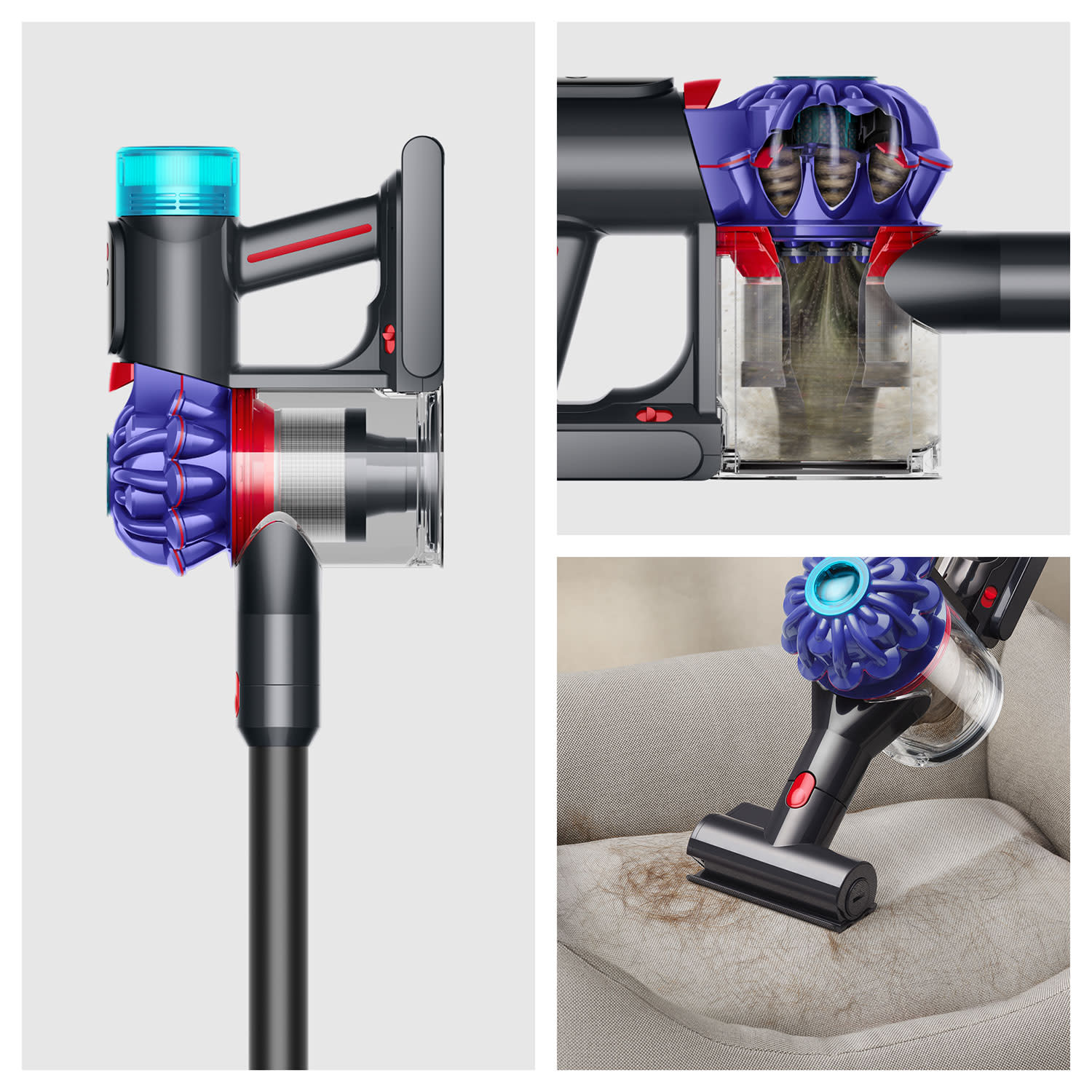 Κάνε κλικ για να δεις την εικόνα 5 του Dyson Σκούπα Stick Επαναφ/μενη V10 Konical Vinca/Black