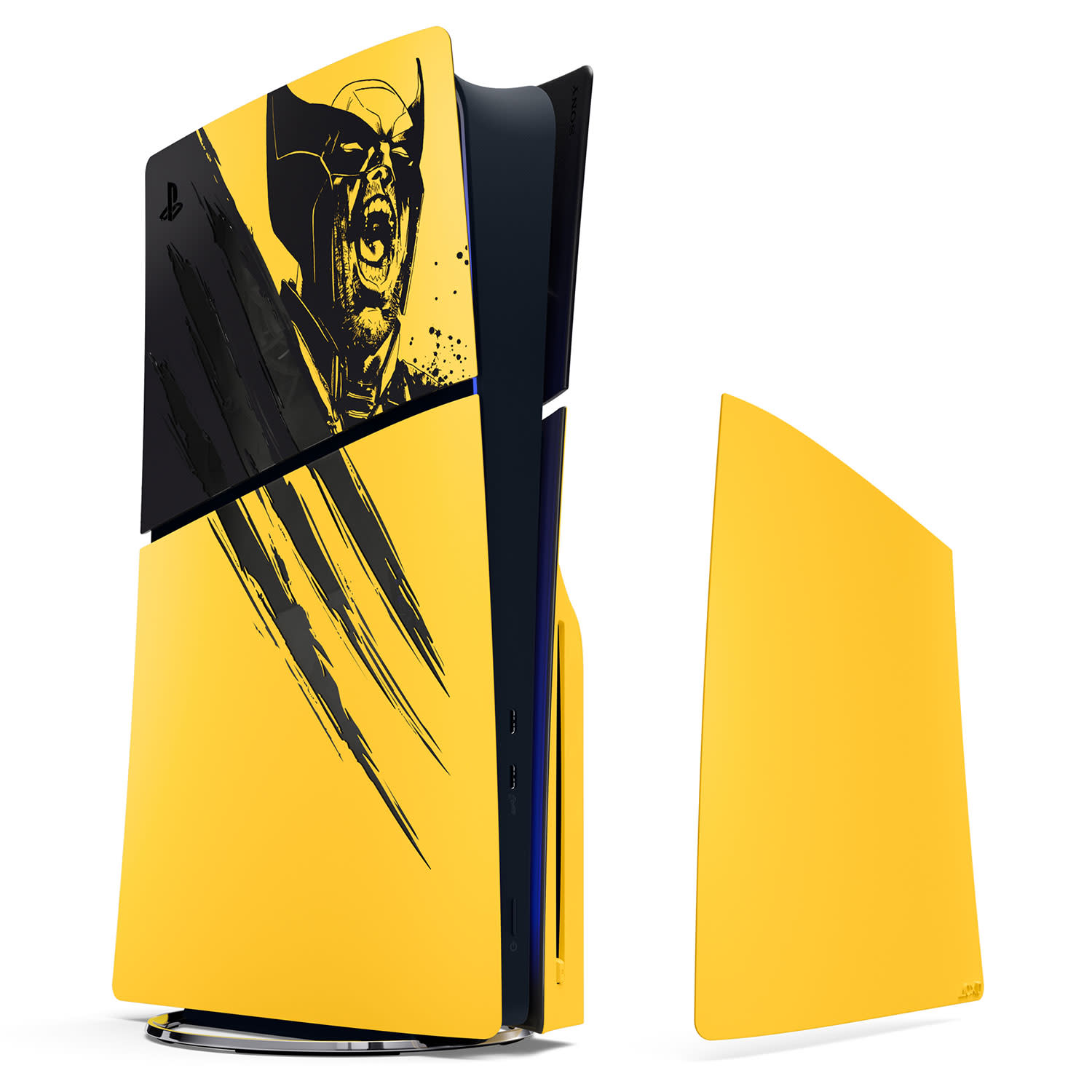 Sony Καλύμματα PS5 Slim Wolverine Battle Yellow Limited Edition