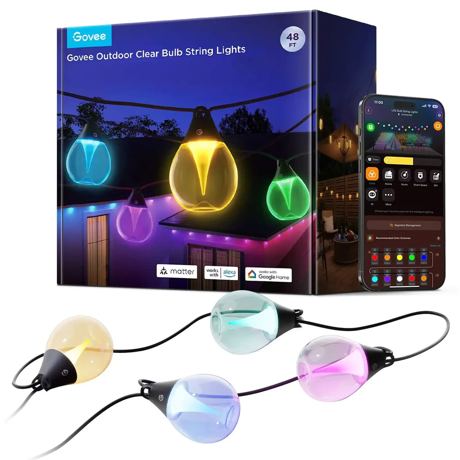 Govee Smart Outdoor String Lights