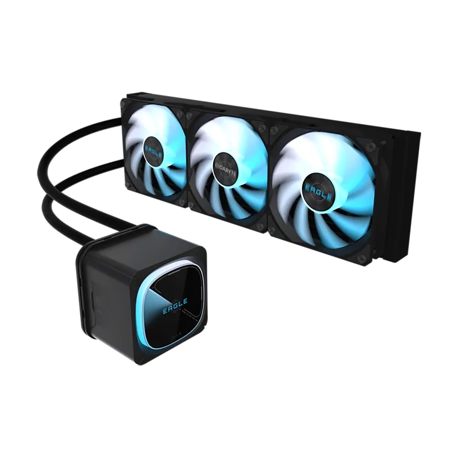 Κάνε κλικ για να δεις την εικόνα 1 του Gigabyte CPU Cooler EAGLE 360 RGB BLACK