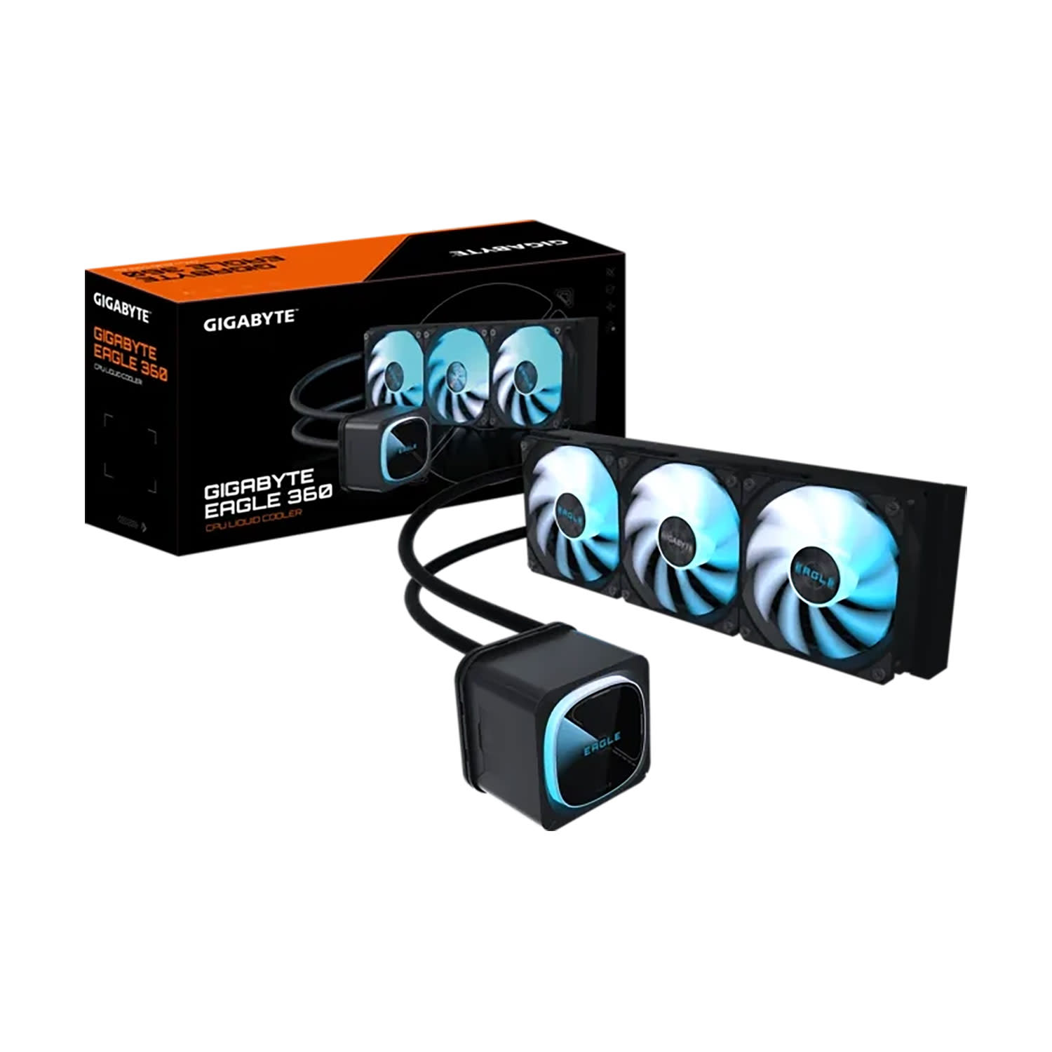 Κάνε κλικ για να δεις την εικόνα 4 του Gigabyte CPU Cooler EAGLE 360 RGB BLACK