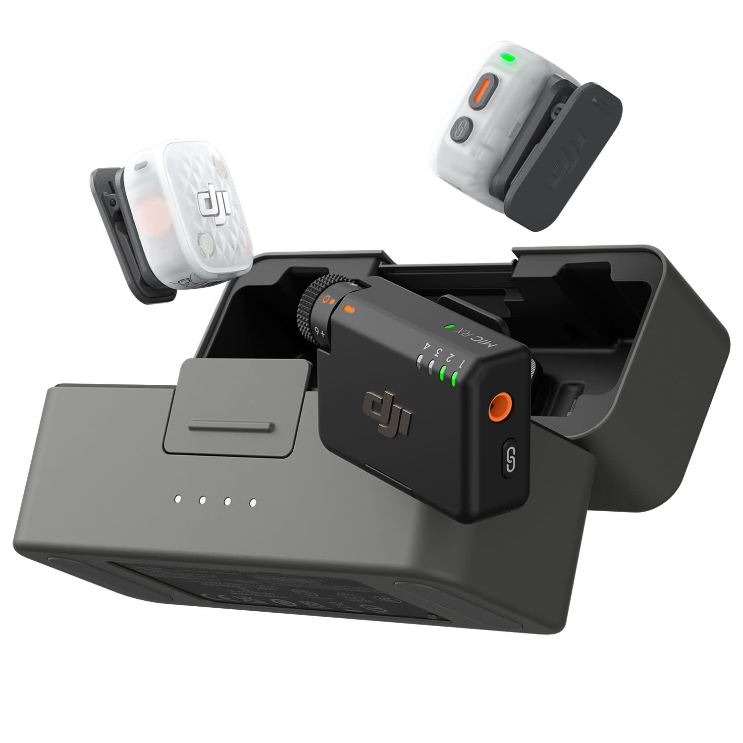 DJI Mic Mini 2S (2TX + 1RX + Charging Case)