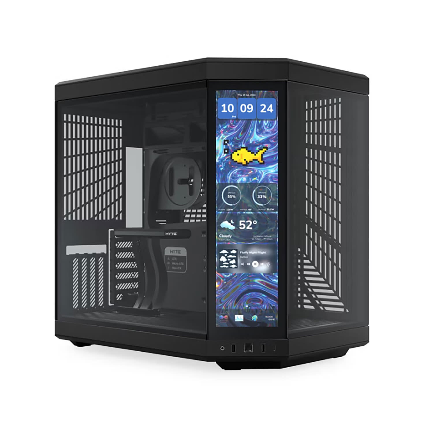 Case HYTE Y70 Touch Infinite Pitch Black