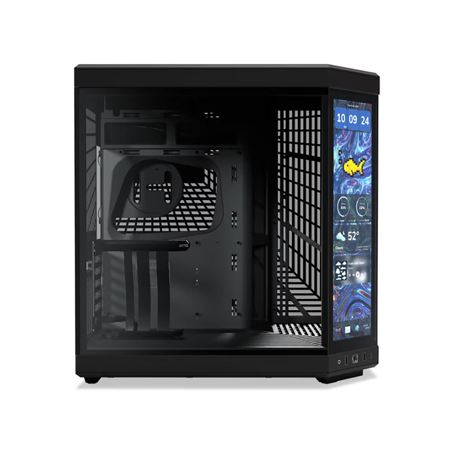 Κάνε κλικ για να δεις την εικόνα 3 του Case HYTE Y70 Touch Infinite Pitch Black
