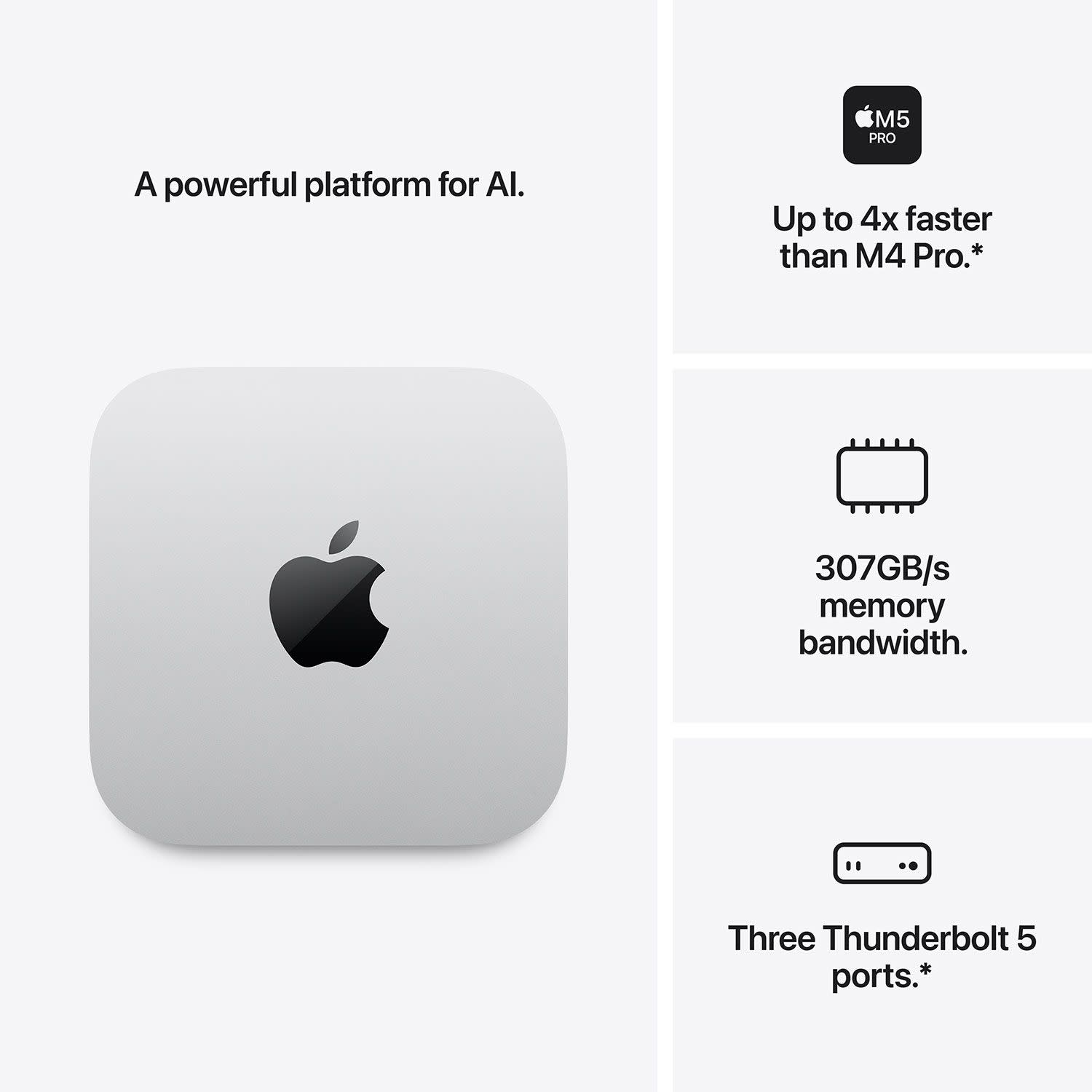 Κάνε κλικ για να δεις την εικόνα 3 του Apple Mac Mini M5 Pro Desktop (Apple Apple Silicon M5 Pro/24 GB/512GB/Apple 16-core GPU)
