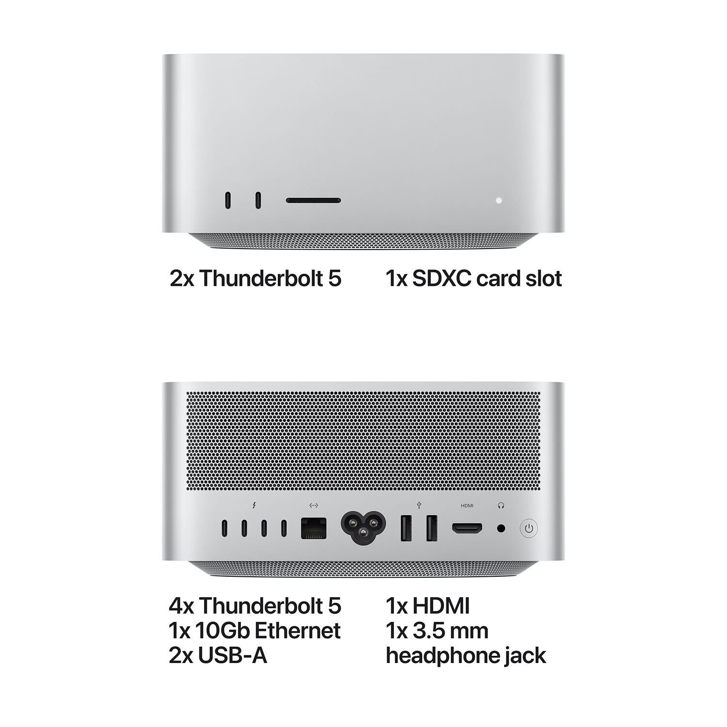 Εικόνα 4 του Apple Mac Studio M5 Ultra Desktop (Apple M5 Ultra/96 GB/1TB/Apple 64-core GPU)
